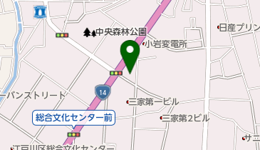 サンクスケアの地図画像