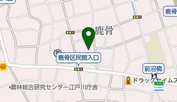 多田ガラス店の地図画像