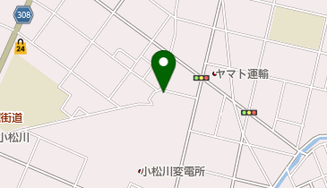 奥谷硝子製作所の地図画像
