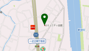 江戸川区 一之江コミュニティ会館の地図画像