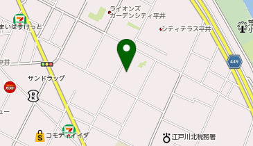 江戸川区 平井コミュニティ会館の地図画像
