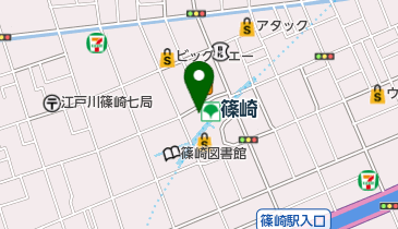 IBイングリッシュ篠崎校の地図画像