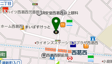 シェーン英会話 西葛西校の地図画像