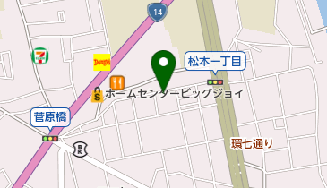 共栄機工株式会社の地図画像