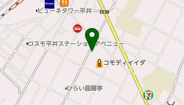 ハーズヘアーの地図画像