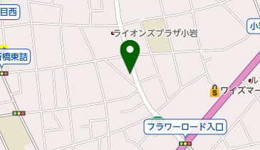 内山靴店の地図画像