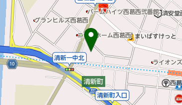 CP明光 サロンTOCOの地図画像