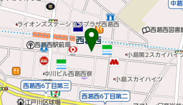 明香化粧品店の地図画像