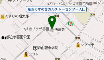 法蓮寺の地図画像