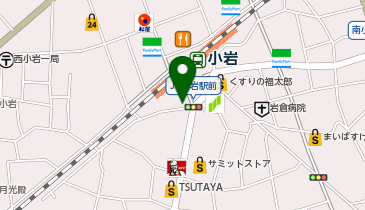 野村證券株式会社 小岩支店の地図画像