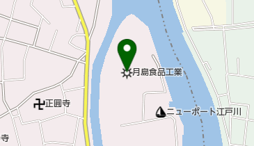 月島食品工業株式会社の地図画像