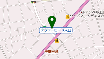 有限会社クラモチの地図画像