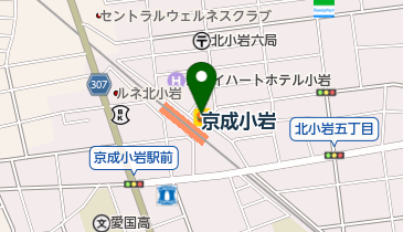 有限会社白坂商店の地図画像