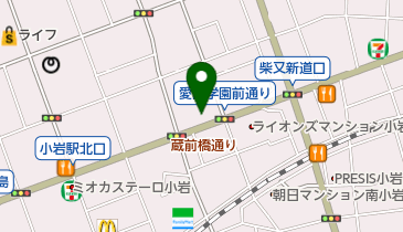 三勝堂時計店の地図画像