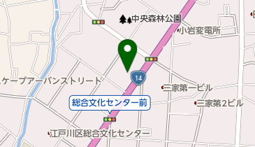 宍戸動物病院の地図画像