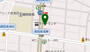 バウ動物病院の地図画像