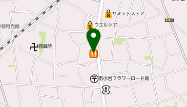 ザ・サンラウンジ小岩店の地図画像