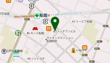 アース船堀店の地図画像