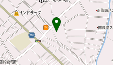 ユウ美容室の地図画像