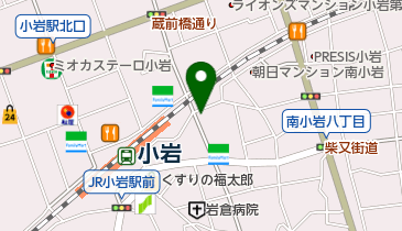 金正保険サービスの地図画像