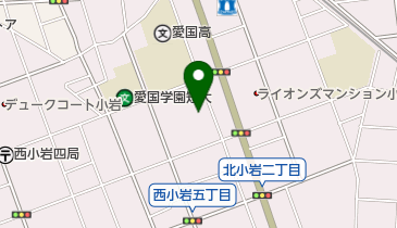 有限会社中富商店の地図画像