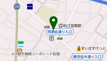 松江調剤薬局の地図画像