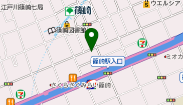 メディクス篠崎店2の地図画像