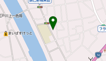 バーバーアダチの地図画像