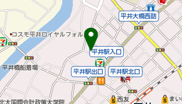 岩田の地図画像