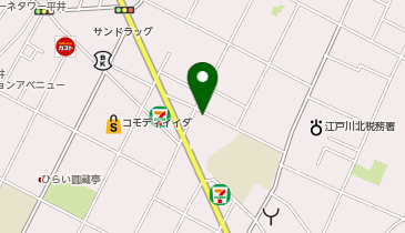 向山楽器店の地図画像