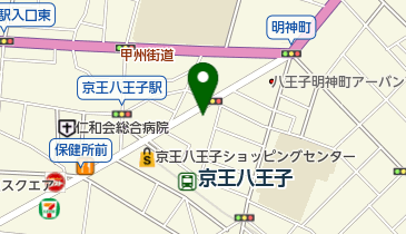 相武長生館療院の地図画像