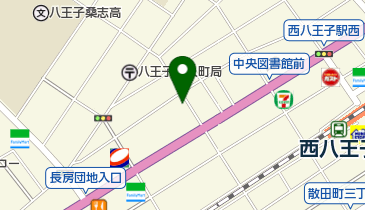 多摩永明館施術所脊椎矯正の地図画像