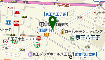 多摩整骨院 京王八王子院の地図画像