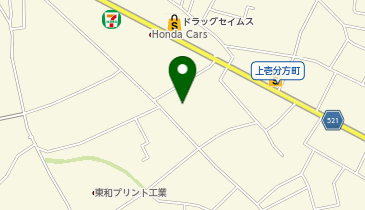 引越スーパーの地図画像