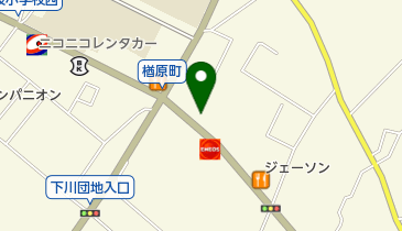 ティエムスポーツの地図画像