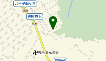 山二ガス株式会社の地図画像