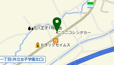 有限会社村田石油コンコース元八SSの地図画像