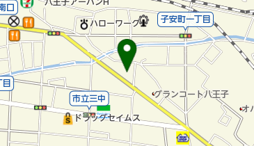 ライフヘアーの地図画像