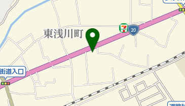 有限会社萩澤瓦店の地図画像