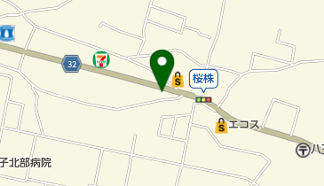 セイデン無線の地図画像