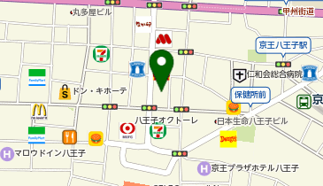 ヨドバシカメラ八王子店の地図画像