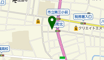 稲毛屋の地図画像