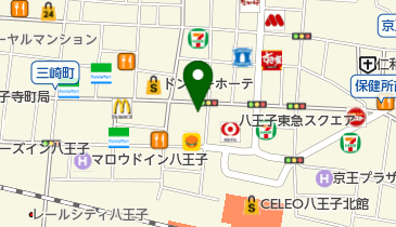 シェーン英会話八王子校の地図画像