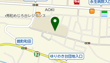 八王子市 椚田小学童保育所 第一・二クラブの地図画像