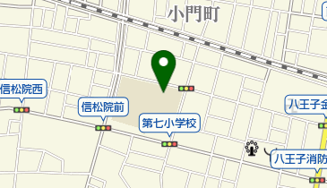 八王子市 台町学童保育所の地図画像
