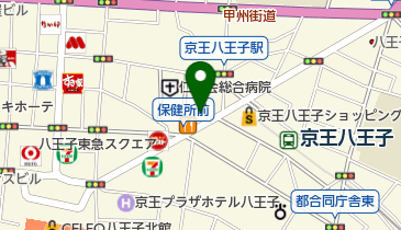 株式会社下倉楽器八王子店の地図画像
