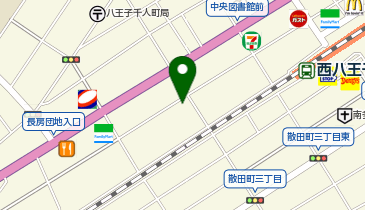 ミチル楽器の地図画像