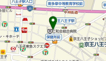 FIXヘアークリニックの地図画像