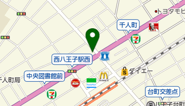 靴のナカノの地図画像