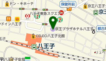 東京八王子ロータリークラブの地図画像